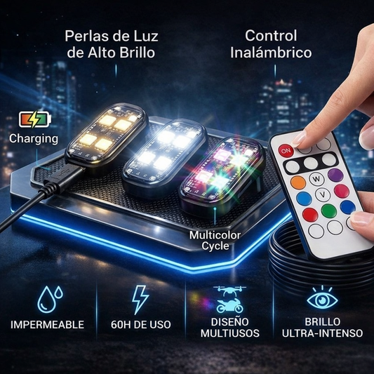 Kit premium de luces led ambientales